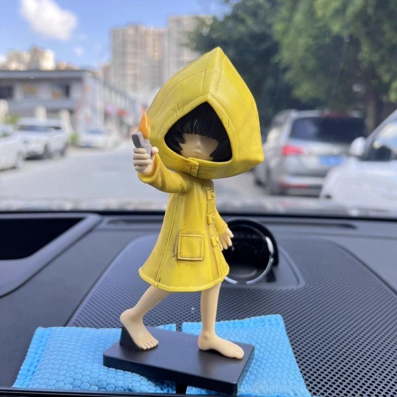 Little Nightmares Аниме Игровая Фигурка Шесть Моно ПВХ Модель Мультяшный Игровой Персонаж Настольное Украшение Коллекция Хэллоуин Детская Игрушка Подарок