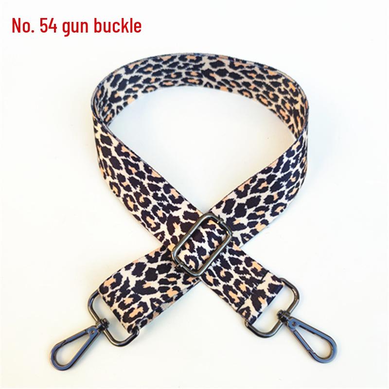 Colorful Ethnic Leopard Print Crossbody Bag Strap - Extended & Widened Replacement for Women's Shoulder Bags