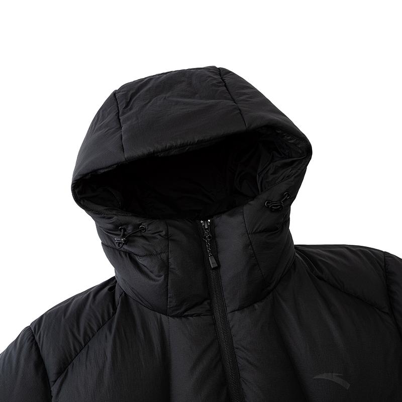 Men's Jacket Anta x ZHONGGUOGUOJIADILI Variety Training Collection Men's Down Jacket Men's Basic Black