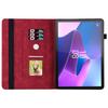 Подходит для планшета Lenovo Tab P12 кожаный чехол Amazon HD10 2026 ретро матовый с держателем для карт бабочка