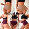 FINETOO High Waist Slimming Panty Seamless Sexy Thong Butt Lifter Shapewear Lady Tummy Control G-String Weight Loss Body Shaper
