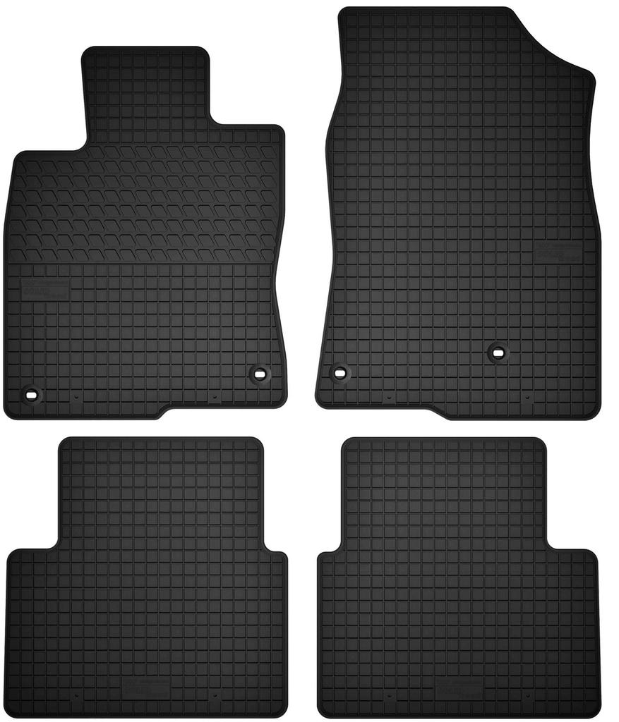 set of rubber mats for: Honda Civic X hatchback (from 2017 to 2021)
