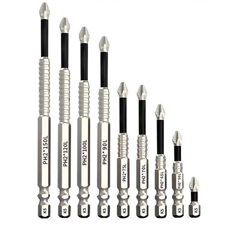 High Magnetic Screwdriver Drill Bit Set Strong Magnetic Durability Screwdriver Drill Bit Set Universal Anti-Slip Magnetic