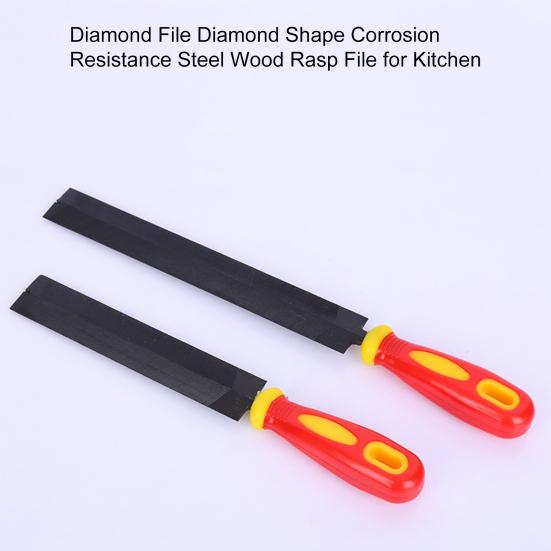 Yousheng Diamond Diamond File Shape Corrosion Resistance Steel Wood Rasp File for Kitchen