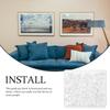 50Pcs Sturdy Steel Push Pin Hooks Functional Aesthetic Thumb Tacks for Home Office School Wall Cork Board Picture Hanging