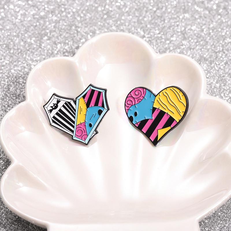 Creative Alloy Brooch With Cartoon Character Design Versatile And Stylish For All