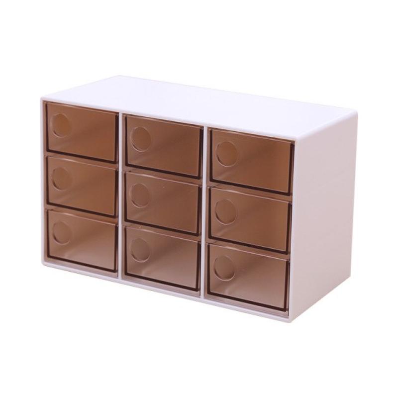 9 Meshes Multifunctional Makeup Organizer Transparent Makeup Jewelry Container Cosmetics Storage Container | Makeup Organizers