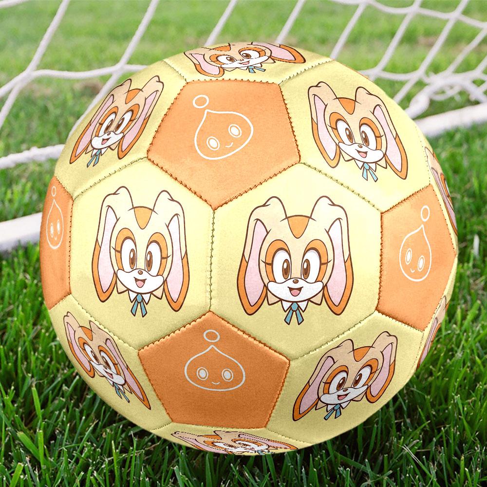 1pc Sonic the Hedgehog Soccer Ball Size 5 Indoor Soccer Ball Fashion Colorful Backyard Game - Great For Sports Fans Gift HE48