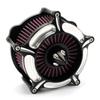 Motorcycle Air Filter Contrast Cut Turbine Air Cleaner Intake Filter For Harley Sportster XL883 1200 1991-2022 filtre a air moto