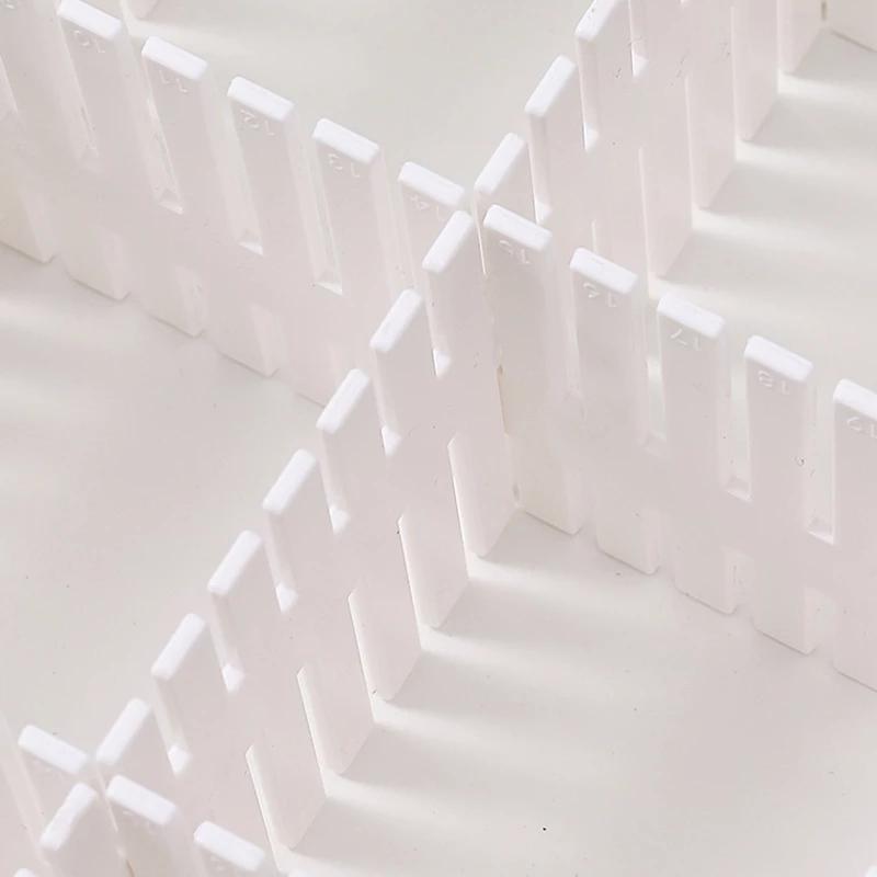 Foldable Underwear Drawer Organizers Storage Dividers Closet Organizer Storage Box  for Clothes Bras Scarves Ties Socks