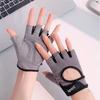 Fitness Palm Protection Gloves, Women Anti-Callus Anti-Slip Pull-Up Bar Training Half-Finger Gloves