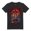 Футболка унисекс с постером Stranger Things 5, S-5XL, Черная