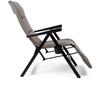 Chaise longue - DOMETIC - Gardina Lounger - Gris - Inclinable - Aluminium - Polyester SoftMesh