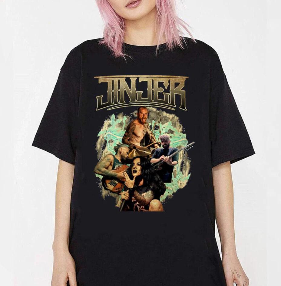 Classic Jinjer Band member Black S-234XL Shirt Gift Family KK152