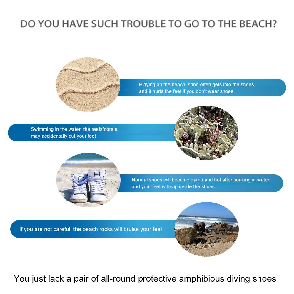 Неопреновые ботинки для дайвинга с противоскользящей подошвой, 5 мм, водная обувь с боковой молнией для подводного плавания и дайвинга