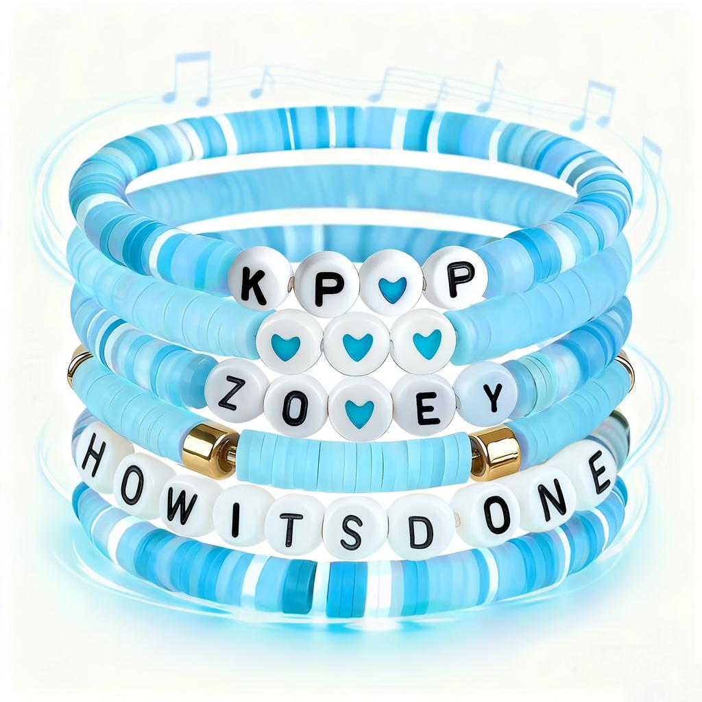 Браслеты в стиле K-Pop для фанатов, идеально подходят в качестве подарков на дружбу для подруг, сестер, дочерей, внучек, племянниц и подруг
