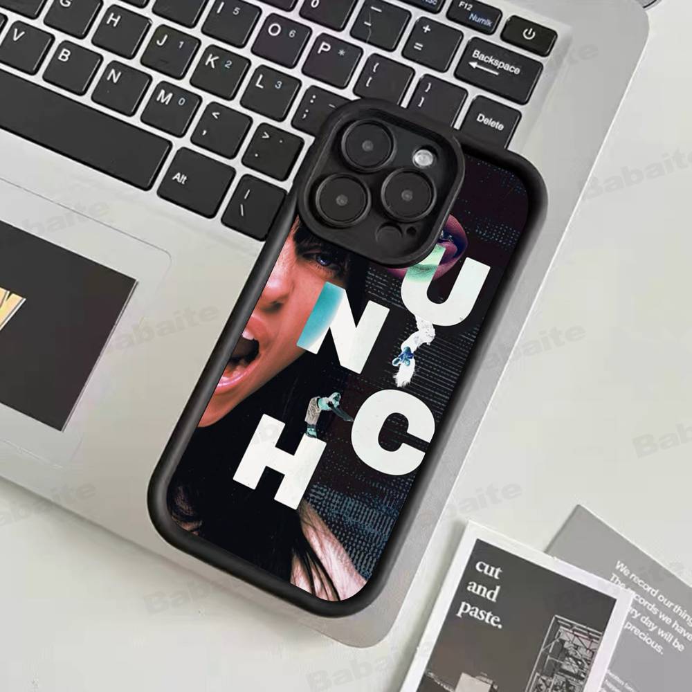 Чехол для телефона Поп-певицы B-Billie Для IPhone 17 16 15 14 13 12 11 Pro Max 16E Plus INS Мягкий чехол