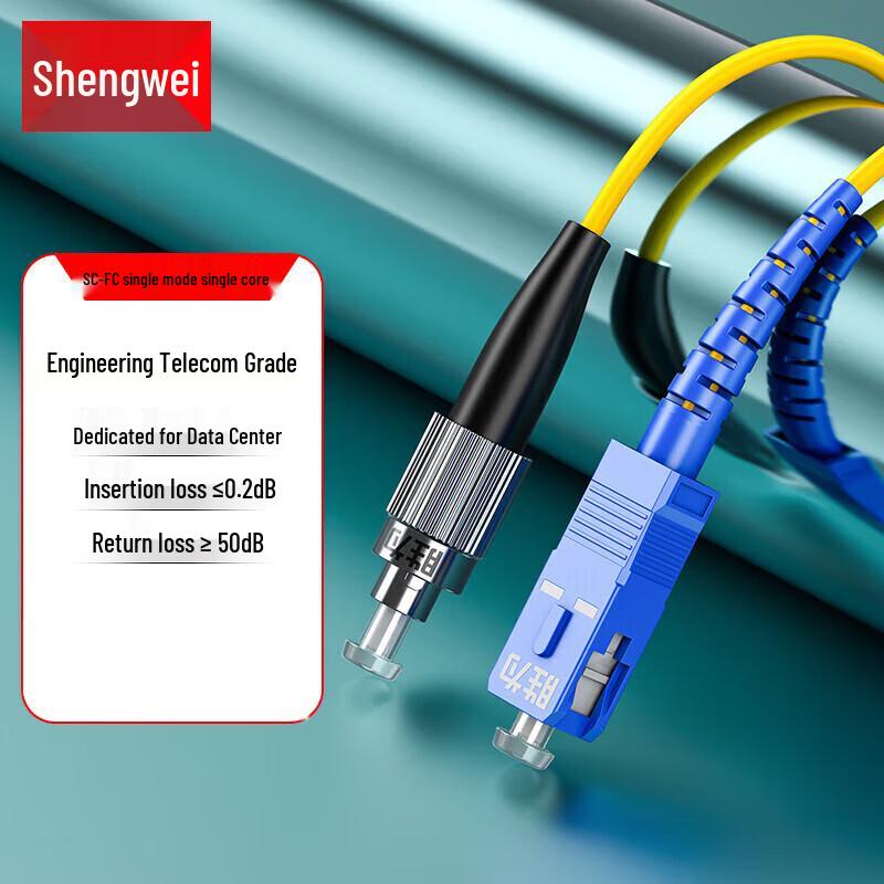 Shengwei Single-Mode Single-Core Fiber Optic Patch Cord