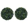VidaXL Artificial Boxwood Balls, 2 Pcs 45 Cm