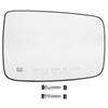Side Mirror Glass Door Wing Mirror Glass with Heated Replacement for Dodge Ram 1500 2500 Right