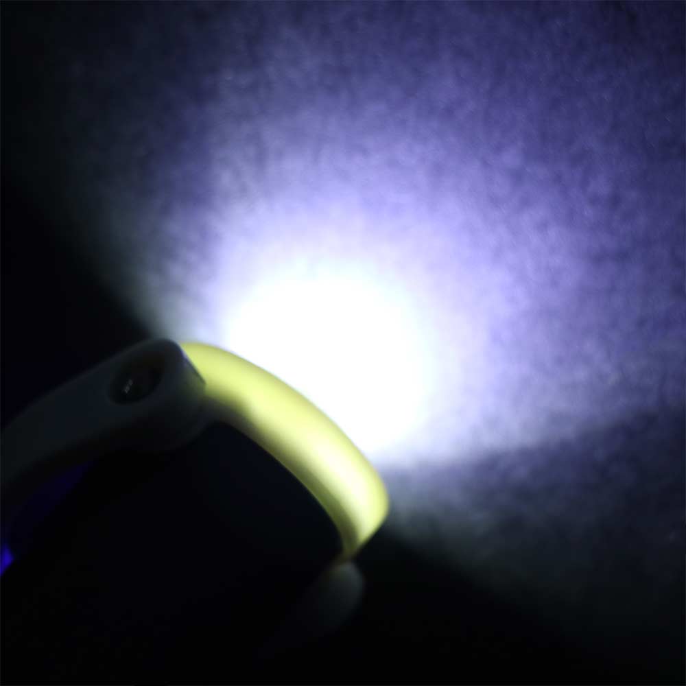 High Bright Mini Keychain Flashlight Waterproof USB Rechargeable Keychain Light Night Running
