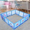 Детский манеж для игр малышей, ограждение для игр в помещении, защитное ограждение для игрового домика(синий)