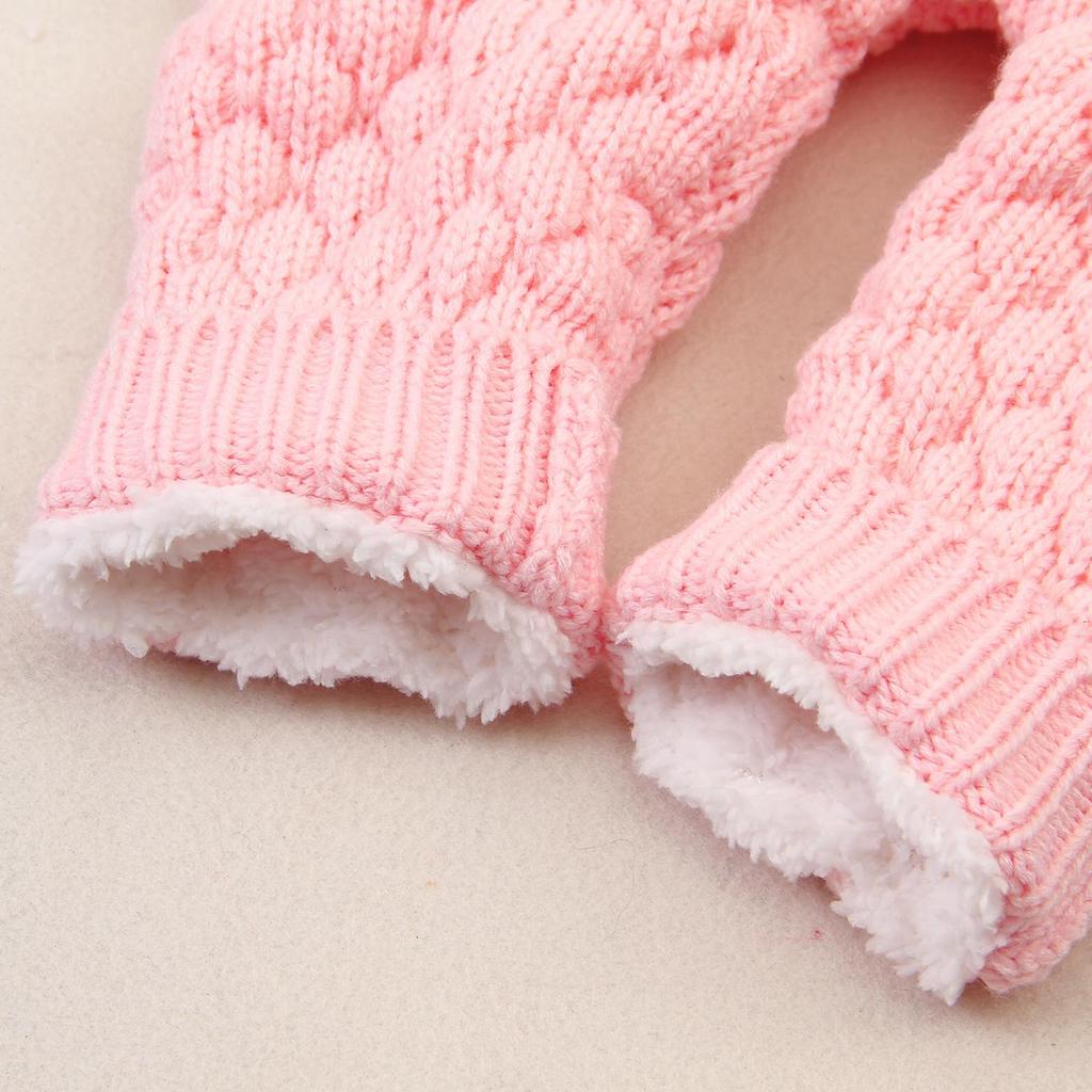 Baby Rompers Knitted Infant Boys Girls Jumpsuits Autumn Winter Soft Warm Newborn Bebes Overalls One Piece Toddler Kids Playsuits