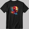 Iron Man Marvel Avengers Short Sleeve White-Black Men's / Women's T Shirt N502
