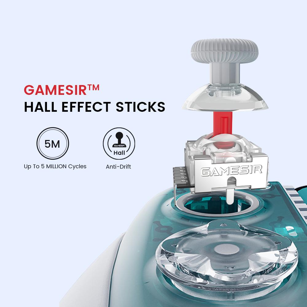 GameSir X3 Pro Gamepad with Hall Effect Joystick Micro Switch Button Cooling Fan Android Cellphone iPhone Gaming Controller 1