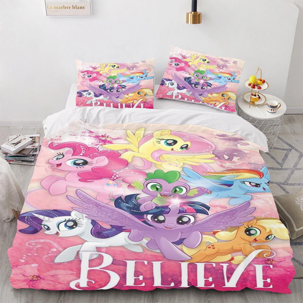 My Little Pony: Friendship Is Magic Anime, Home Bedroom Comforte Nordic Polyester Material, Suitable For Children And Adults