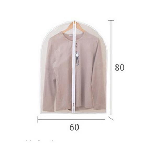 Прозрачные чехлы для одежды для пальто, платьев и пиджаков - Набор сумок для хранения