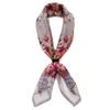 JILL STUART Old Flower Cotton Scarf 50105501, Women's, Machine Washable, Sun Protection, Gray [D], Approx. 64cm W X 64cm H