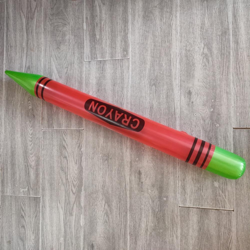 High Quality PVC Inflatable Pencil Jumbo Party Gift Neon Crayon Cute Lightweight Decorations Prop
