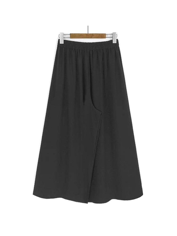 Xitao Side Split Bandage Three-dimensional Pant Set GYX1527