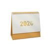 Stable Base Coil Calendar Writable Memo Standing Flip Calendar Table Planner  Academic Planner