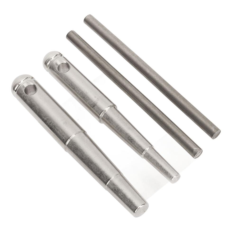 2PCS With Handle Tap Wrench Metal Material Wind Instrument Repair Tool For Trumpet