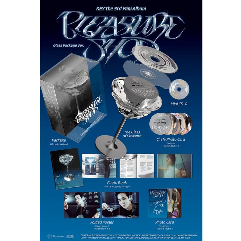 Ключ (SHINee) - 3-й мини-альбом Pleasure Shop (Стеклянный пакет Ver.)