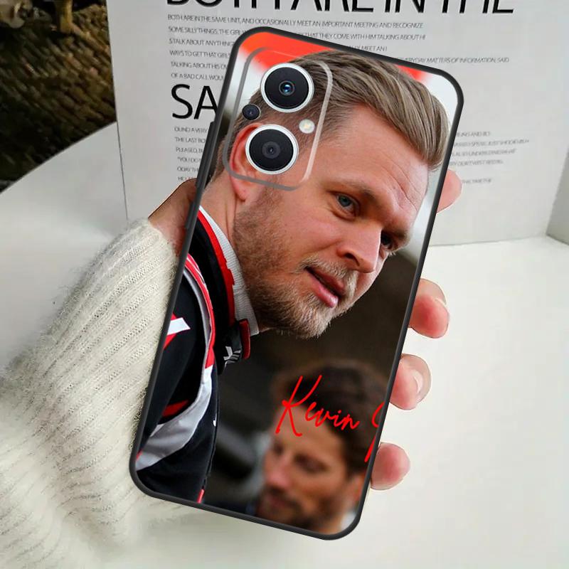 Kevin Magnussen F1 For OPPO Reno 11 F 10 Pro 4Z 5Z 8T 4 5 6 7 8 Lite OPPO Find X3 X6 Pro X2 Neo X5 Lite Case