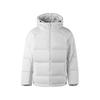 Li Ning Warmth Resistant Lock Temperature Water Repellent Windproof Comfortable Outdoor Casual Versatile Short Hooded Winter Down Jacket AYMV798-1