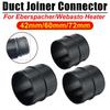 42/60/75mm Car Heater Duct Pipe Joiner Connector Heater Ducting Straight Joint Hose Tube Connector For Eberspacher 4