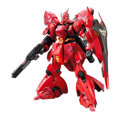 BANDAI SPIRITS Пластиковая модель мобильного костюма RG Gundam Counterattack Sazabi в масштабе 1/144 с цветовой кодировкой