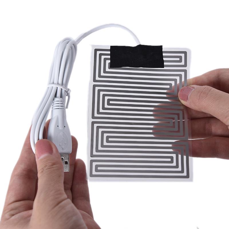 Металлическая грелка для рук, грелка для рук, стелька с подогревом, USB-пленка для нагрева, электрический коврик для нагрева