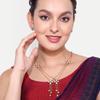 Gold Plated Polki Necklace Set for Women