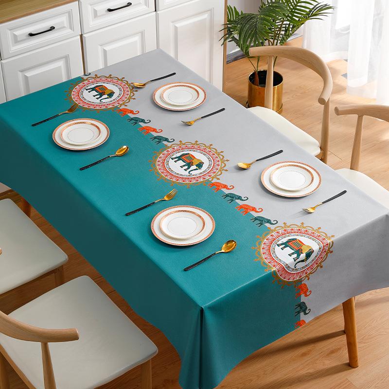 Royal Junma скатерть Instagram ветроустойчивая и маслостойкая прямоугольная скатерть из ПВХ, чайная скатерть, скатерть для обеденного стола, скандинавская