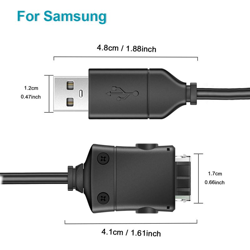 USB-кабель SUC-C2 для Samsung L70, L73, L74, L730, L830, L83T, U-CA5, NV3, NV5, NV7, i5, i6, i7, i70, i85, NV8, NV10, NV11, NV15 Кабель для зарядки