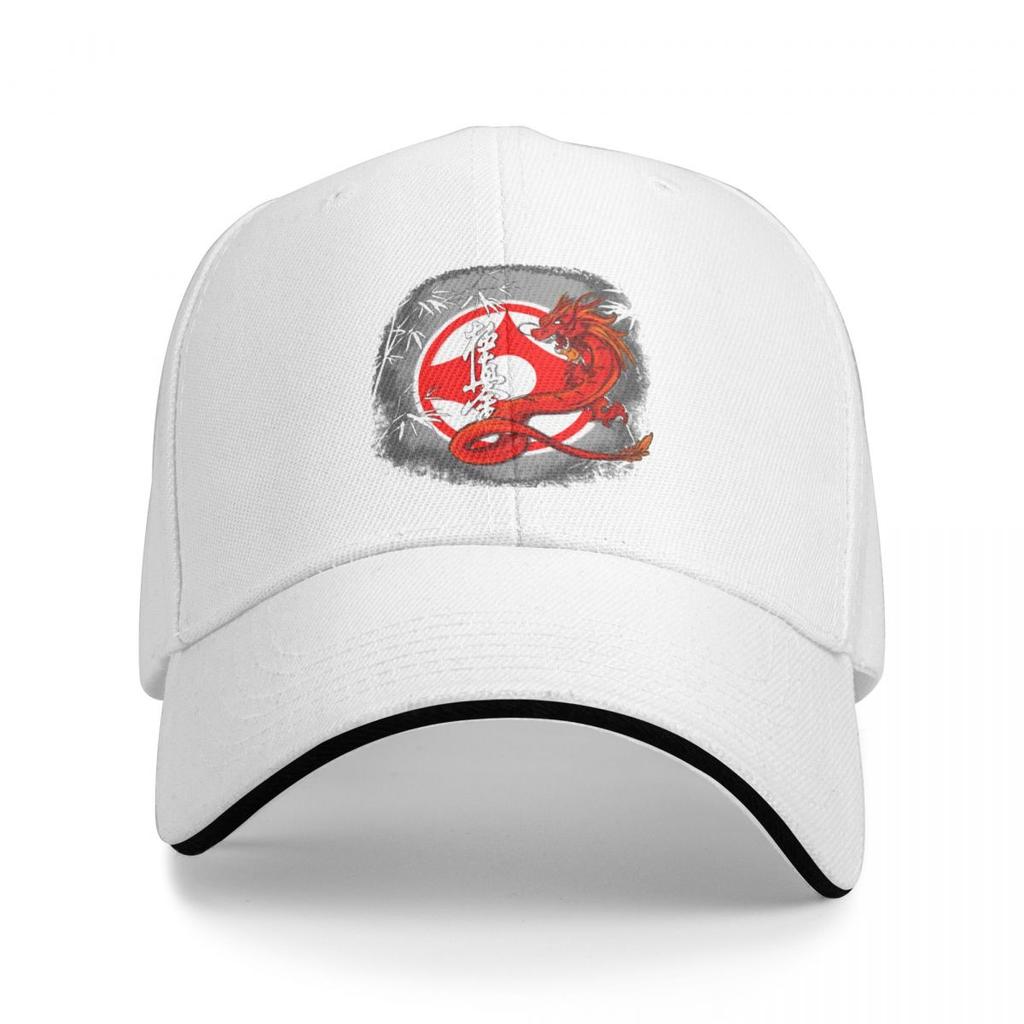 Classic Karate Kyokushin Dragon Kanku Baseball Cap Unisex Trucker Hat Outdoor Running Golf Gift Hats Cap