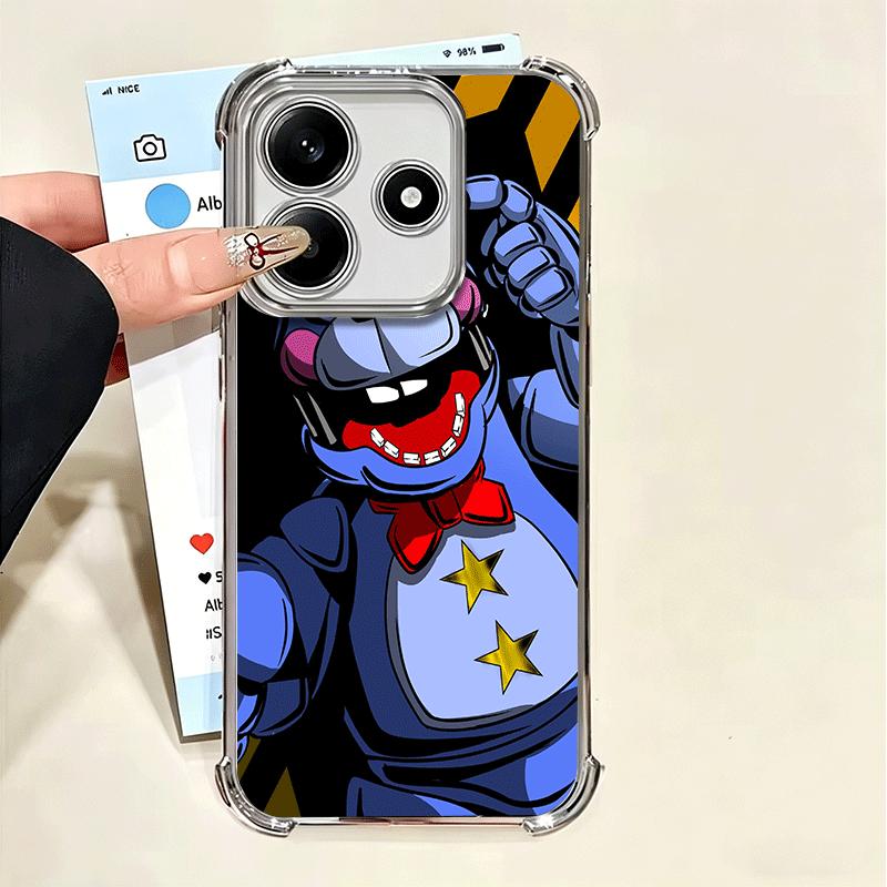 Мягкий чехол для телефона Five N-Nights At F-Freddys для Xiaomi Poco X7 X8 Pro Max X6 X5 X3 F8 Ultra F7 M8 M7 M5S Redmi 15C 15A 15 14C 13C