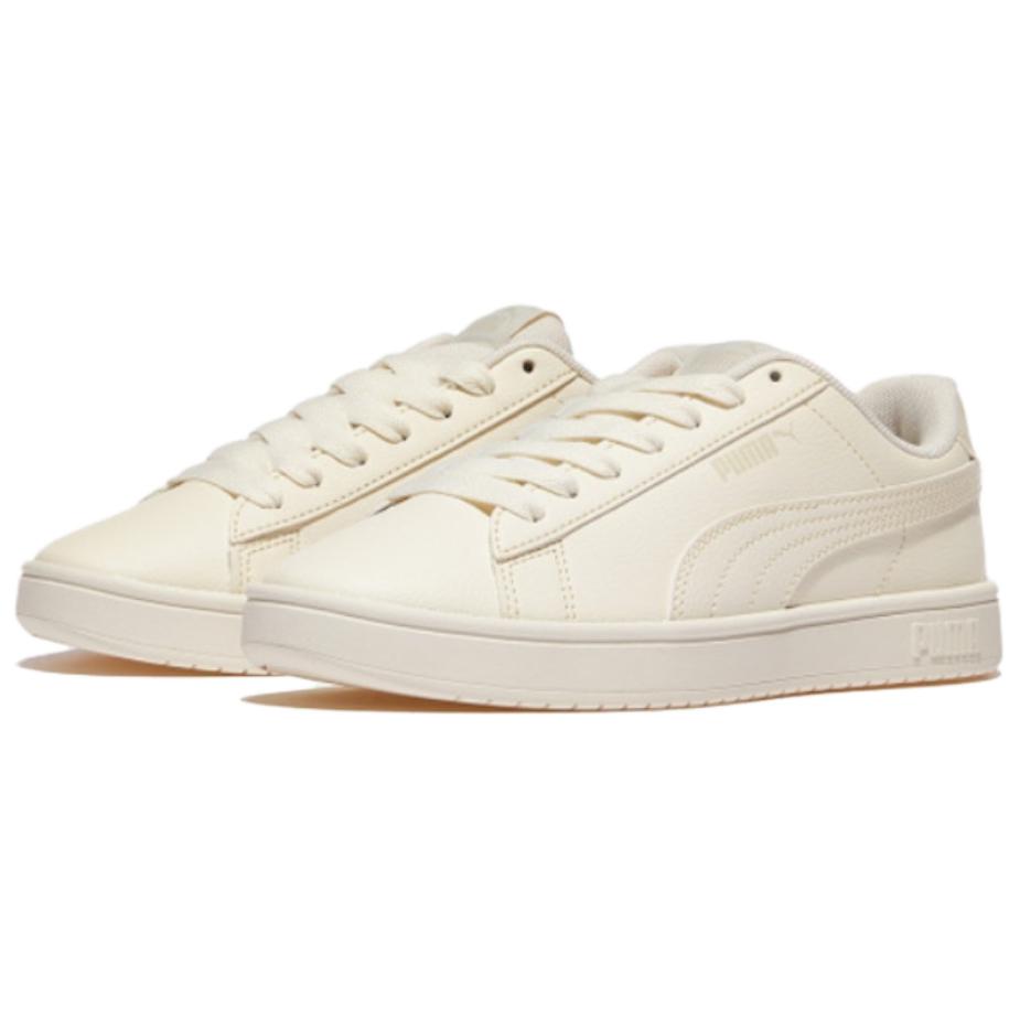 Puma Rickie Удобные Универсальные Низкие Кроссовки Унисекс Кроссовки Бежевые 394251-24