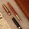 High-end Busines Wood Fountain Pen Smooth Writing Business Signature Pen Artist