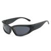 22 Wrap-Around Sports Cat'S Eye Tide Sunglasses Of The Same Style, Posing Catwalk Spice Girls Sunglasses